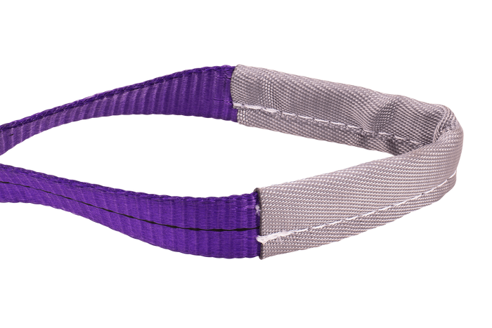 Cinghia di sollevamento HEFFA 2m/30mm/1t con passanti