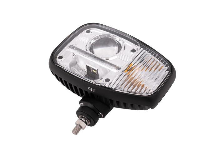 Fari a LED TT Technology TT.16611-L+TT.16611-P con 3 funzioni, 23 LED, 2350 lm, sinistro+destro per JCB/Cat/Manitou/Volvo/Terex