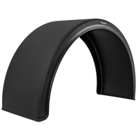 Parafango per rimorchio 19,5-24,5" DOMAR DK1580 passaruota 1300/430mm