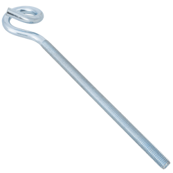 Gancio da cantiere DROMET HOH M12x300 con estremità girevole 