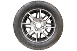 OUTLET Ruota per rimorchio LINGLONG TIRE 155/70 R13 75N CERCHIO IN ALLUMINIO UNITRAILER 4Jx13&quot; 4x100 ET:30
