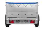 RIMORCHIO LEGGERO BIASSE CON SOVRASPONDE RUOTINO E TELONE GARDEN TRAILER 264/2 KIPP 