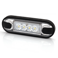 Faro di posizione universale a LED sottile HORPOL LD 3210, colore bianco.