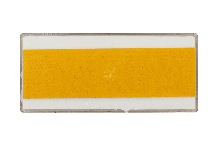 Catadiottro riflettente bianco riflettore lampada per rimorchi, 90 x 40 mm