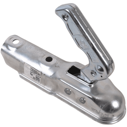 Gancio di traino a sfera STEELPRESS ZSK-0750C per rimorchio da 750 kg con timone tubolare da 50 mm