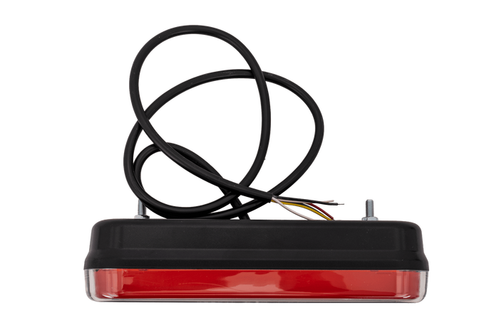 Fanale posteriore a LED FRISTOM FT-130 PM, 6 funzioni, universale