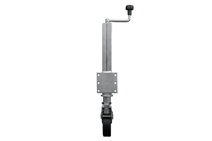 Ruota di supporto automatica UNITRAILER con maniglia 400 kg 60 mm 470-785 mm