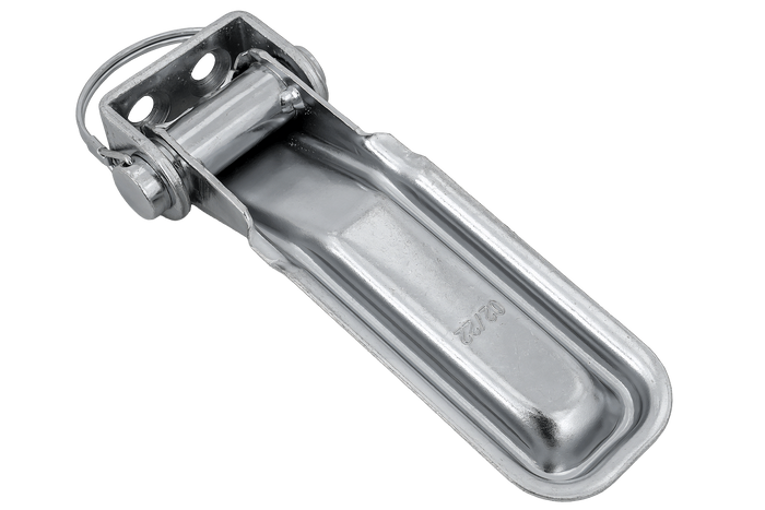 Cerniera laterale con maniglia e bullone WINTERHOFF BSCH 10-17-170+BSCHG 10-17-B+BSCHG 10-17-B montaggio laterale rimorchio completo