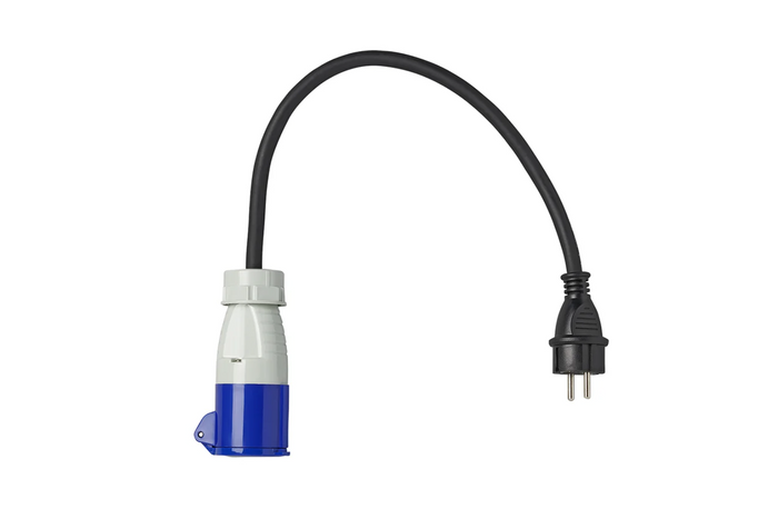 Adattatore con spina Schuko e presa CEE 16A 230V ProPlus 373526 cavo 40cm