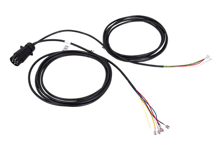 Cablaggio rimorchio per impianto elettrico MANTES 4m spina 7PIN connettori 6.3