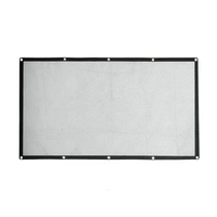 Divisorio per cani LAMPA PET-2 barriera in rete fissata ai sedili anteriori 115x65cm