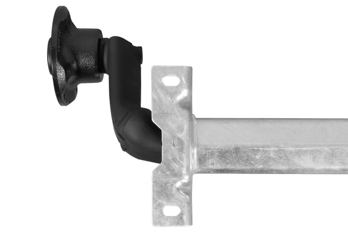 Asse AL-KO OPTIMA non frenato per rimorchio 750kg 1500mm 1820mm 4x100