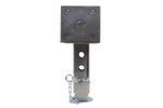 Supporto a manovella estensibile UNITRAILER JL1 per rimorchio pianale da 1500 kg, 346-576 mm