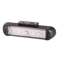 Lampada di segnalazione a LED HORPOL LDO 2780, luce lampeggiante arancione.