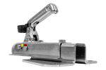 Adattatore per gancio di traino WINTERHOFF WW 8-G+V per rimorchio da 800 kg con timone a V.