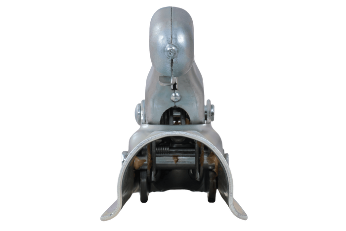 Gancio di traino KNOTT K7.5-C per rimorchio da 750 kg con timone tubolare da 50 mm