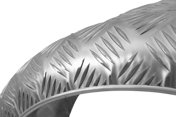 Parafango rimorchio 14-15" DOMAR D29122 passaruota 770/200mm