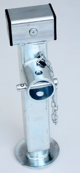 Supporto estensibile con manovella e adattatore WINTERHOFF SF60-19-280 per rimorchio a pianale da 1300 kg 415-655 mm