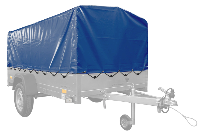 OUTLET Telo di copertura telaio h-800 UNITRAILER per rimorchio 200x125cm GARDEN 201 KIPP