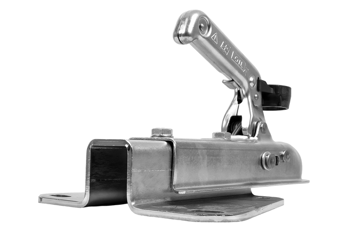 Adattatore per gancio di traino WINTERHOFF WW 8-G+V per rimorchio da 800 kg con timone a V.