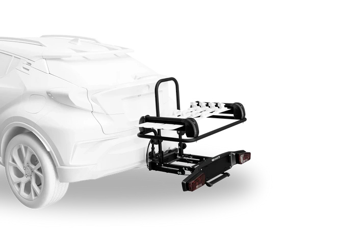 Piattaforma di traino GP Saturn con portasci e porta-snowboard (23.GP019-23.GP1000)