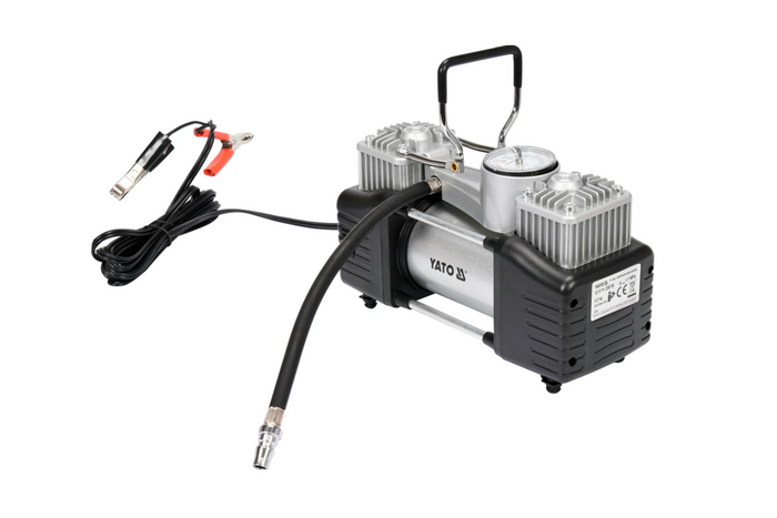 Compressore per auto YATO YT-73462 con lampada LED da 250 W