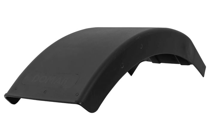 Set di due semiparafanghi per rimorchio DOMAR DR1012201+DR1012202, passaruota 384/200mm sinistro+destro