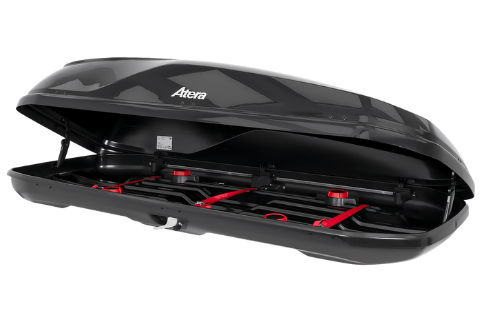 Box da tetto Atera Casar XL, nero metallizzato