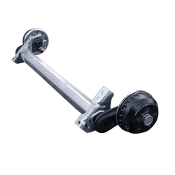 Assale frenato AL-KO COMPACT per rimorchio/carrello portattrezzi 1350kg 1100mm 1550mm 5x112