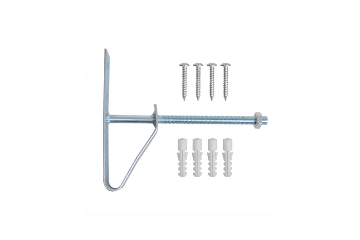 Set di due supporti per ruote ProPlus 390050 da parete