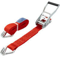 Cinghia di trasporto UNITRAILER rossa da 4 m/50 mm/5 t con tenditore