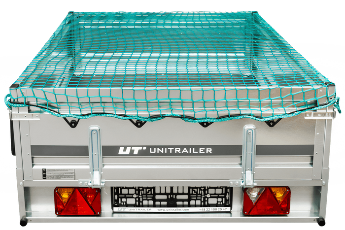 Rete di trasporto per rimorchio UNITTRAILER che fissa il carico di un rimorchio da 160x300 cm