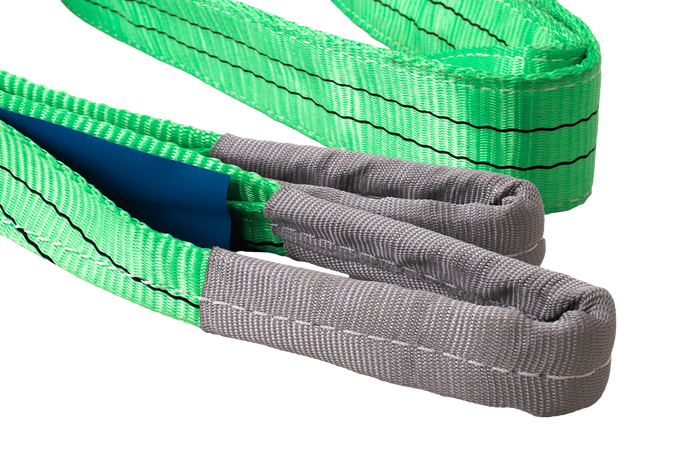 Cinghia di sollevamento HEFFA 4m/60mm/2t con passanti