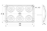 Lampada interna per auto a LED HORPOL LWD2154 da 990 lm