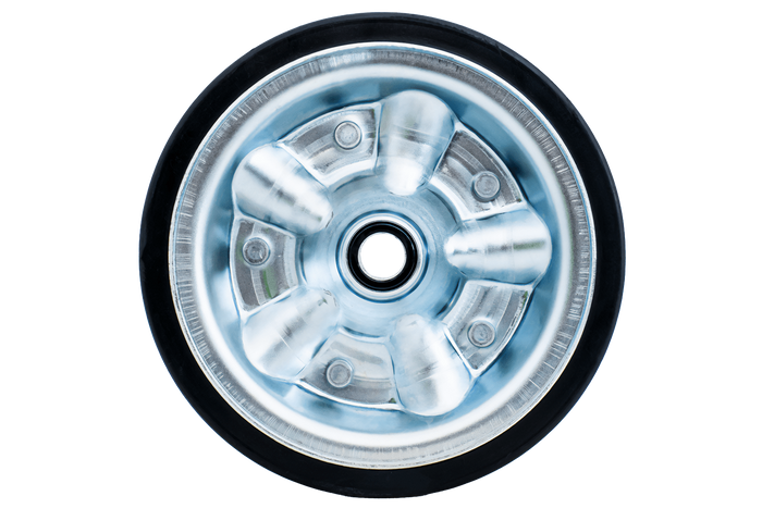 Ruota di scorta per ruotino di appoggio KNOTT 405641.001 in gomma piena 200x60mm