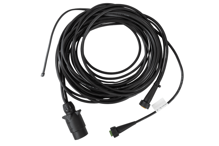 Cablaggio rimorchio impianto elettrico ASPÖCK 5 m 7 PIN baionette 2x 5 PIN
