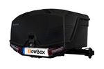 Towbox Camper Alpha nero (corto) - portapacchi da montare sul gancio di traino