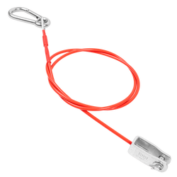 Corda di sicurezza di emergenza con sgancio rapido KNOTT con moschettone, 1055 mm