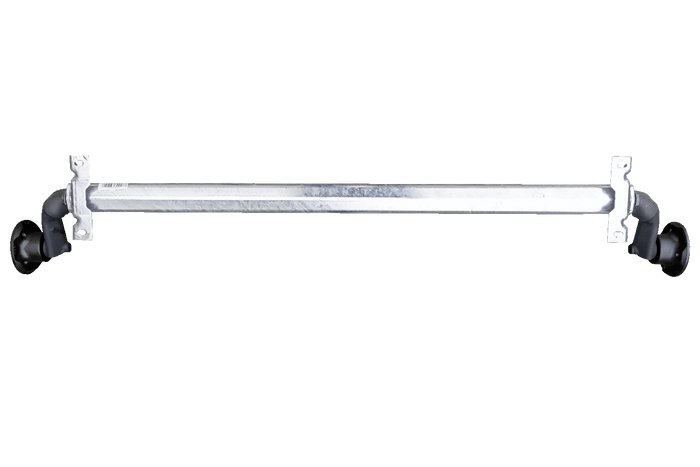 Assale AL-KO OPTIMA non frenato per rimorchio 750kg 1260mm 1660mm 4x100
