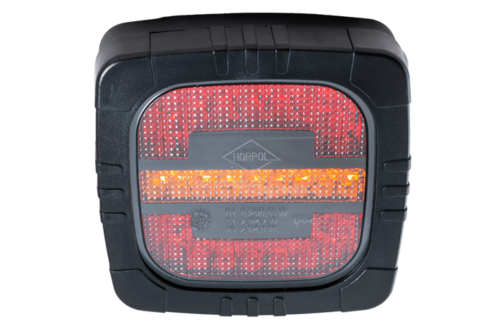 HORPOL ROCA LZD2800 Fanale posteriore a LED 3 funzioni universale