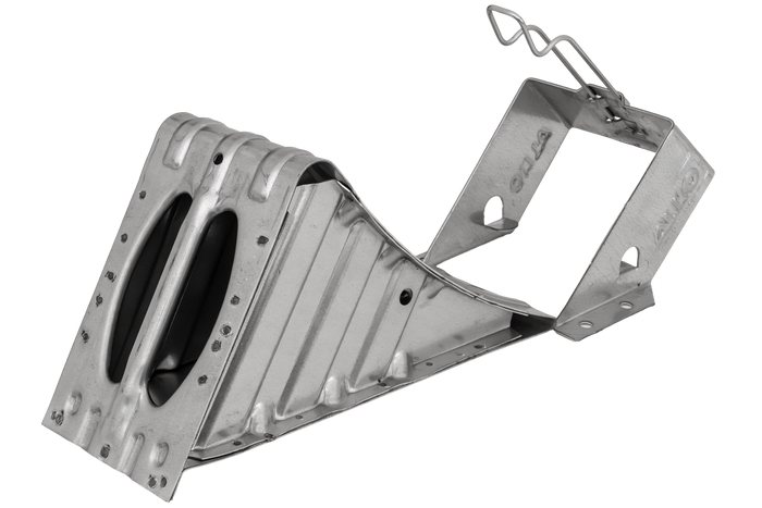 Cuneo per ruote con staffa di montaggio AL-KO UK36 h:161mm