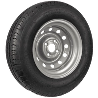 Ruota del rimorchio PNEUMATICO LINGLONG 165/80 R13C 96/94N CERCHIO UNITRAILER 4Jx13"H2 4x100 ET:30