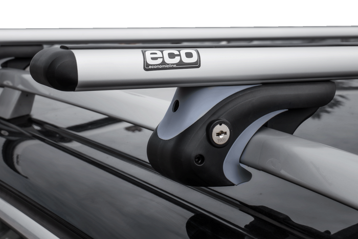 Eco Alubase 150 - portapacchi universale in alluminio per barre portatutto