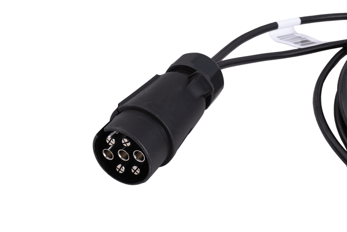 Cablaggio rimorchio per impianto elettrico MANTES 4m spina 7PIN connettori 6.3