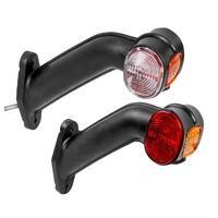 Luci di posizione ASPÖCK SUPERPOINT II sinistra + destra su braccio in gomma con cavo laterale