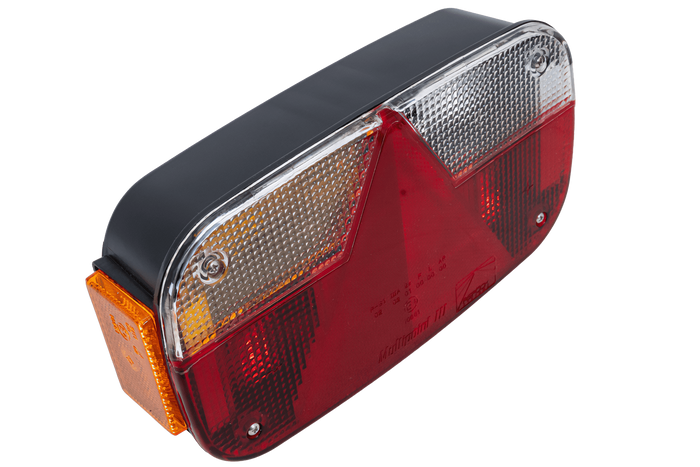 ASPÖCK Fanale posteriore Multipoint III, 8 funzioni, sinistro