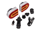 SPAREX CONNIX S.130977 Fanali posteriori a LED 4 funzioni sinistra+destra, wireless, magnetici