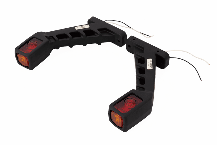 Set di due luci di posizione a LED TT TECHNOLOGY TT.12191, sinistra + destra, su braccio in gomma