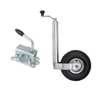 Ruota di supporto con morsetto in ghisa KNOTT TK48+LBG48 150 kg 48 mm 500-720 mm