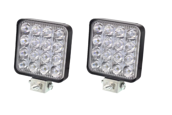 Set di due riflettori per lampade da lavoro a LED HERMON LLP16MINI 16xLED 2880lm